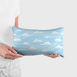 Подушка-антистресс Зимние облака, цвет: 3D-принт — фото 2