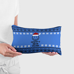 Подушка-антистресс Свитер смайл, цвет: 3D-принт — фото 2