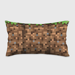 Подушка-антистресс ЗЕМЛЯ DIRT MINECRAFT, цвет: 3D-принт