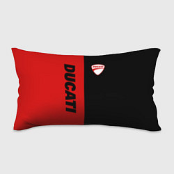 Подушка-антистресс DUCATI BLACK RED BACKGROUND