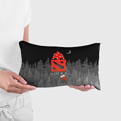 Подушка-антистресс Dota 2- С Новым годом!, цвет: 3D-принт — фото 2