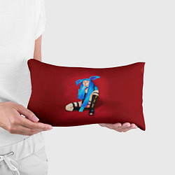 Подушка-антистресс Зайка Ашникко, цвет: 3D-принт — фото 2