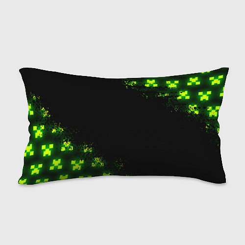 Подушка-антистресс MINECRAFT NEON LOGO CREEPER / 3D-принт – фото 2