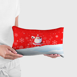 Подушка-антистресс Дед Мороз с подарочным конвертом, цвет: 3D-принт — фото 2
