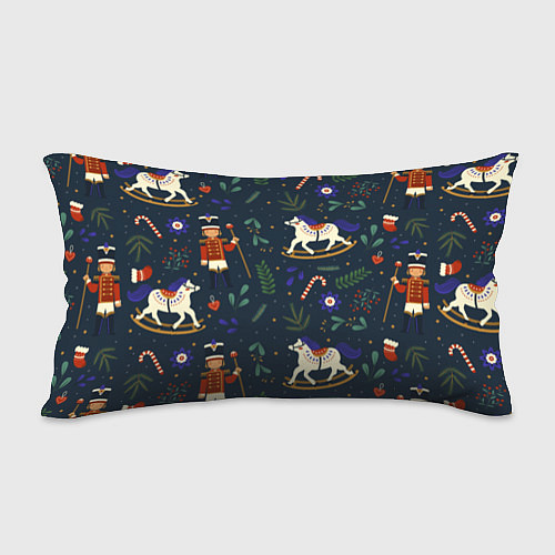Подушка-антистресс Щелкунчик паттерн с лошадкой / 3D-принт – фото 2