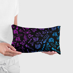 Подушка-антистресс Токийские мстители паттерн градиент, цвет: 3D-принт — фото 2