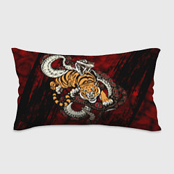 Подушка-антистресс Тигр со Змеёй 2022, цвет: 3D-принт