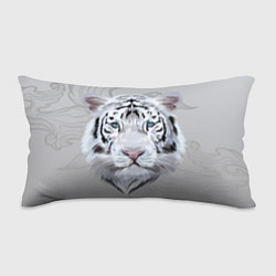Подушка-антистресс Снежный нежный тигр, цвет: 3D-принт