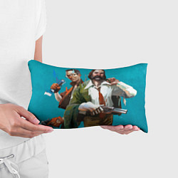 Подушка-антистресс Детективы в деле, цвет: 3D-принт — фото 2