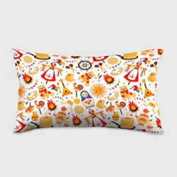 Подушка-антистресс Масленница 2022, цвет: 3D-принт
