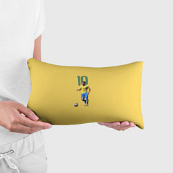 Подушка-антистресс Неймар Сборная Бразилии, цвет: 3D-принт — фото 2