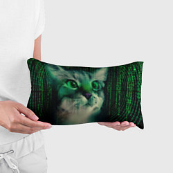Подушка-антистресс Cat in The Digital World, цвет: 3D-принт — фото 2