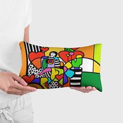 Подушка-антистресс Romero Britto - valentines day, цвет: 3D-принт — фото 2