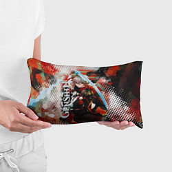 Подушка-антистресс Каэдэхара Кадзуха-странствующий самурай, цвет: 3D-принт — фото 2