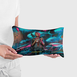 Подушка-антистресс Cyberpunk Ви, цвет: 3D-принт — фото 2