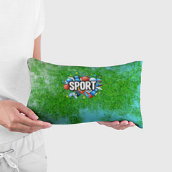 Подушка-антистресс Разные спорт Sport, цвет: 3D-принт — фото 2