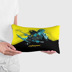 Подушка-антистресс Ви и Джонни Cyberpunk 2077 Vi johnny, цвет: 3D-принт — фото 2