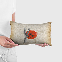 Подушка-антистресс Закат Бамбук, цвет: 3D-принт — фото 2