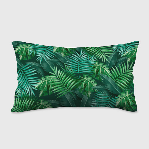 Подушка-антистресс Tropical plants pattern / 3D-принт – фото 2