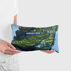 Подушка-антистресс Minecraft Video game Landscape, цвет: 3D-принт — фото 2
