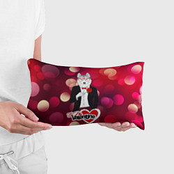 Подушка-антистресс Be My Valentine background, цвет: 3D-принт — фото 2
