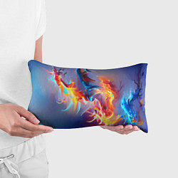 Подушка-антистресс Замерзшее пламя, цвет: 3D-принт — фото 2