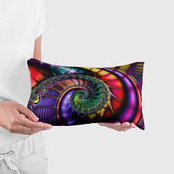 Подушка-антистресс Красочная фрактальная спираль Colorful fractal spi, цвет: 3D-принт — фото 2