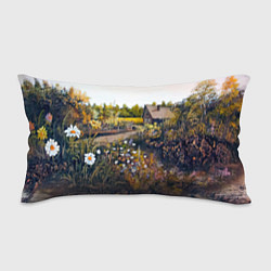 Подушка-антистресс Домик в цветущем лесу