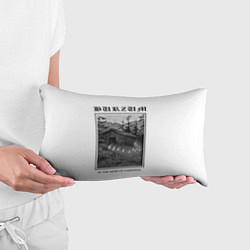 Подушка-антистресс In the arms of darkness - Burzum, цвет: 3D-принт — фото 2