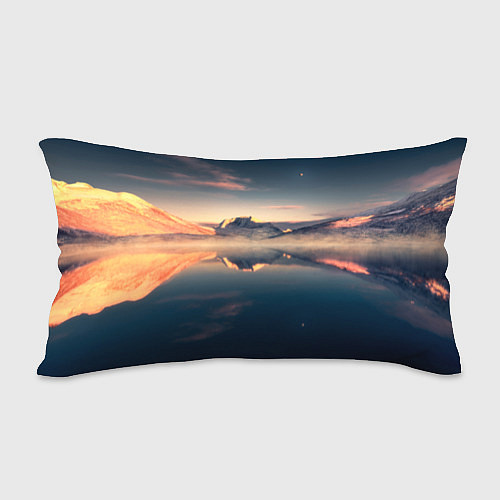 Подушка-антистресс Горы озеро / 3D-принт – фото 2