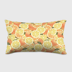 Подушка-антистресс Летние Апельсины, цвет: 3D-принт