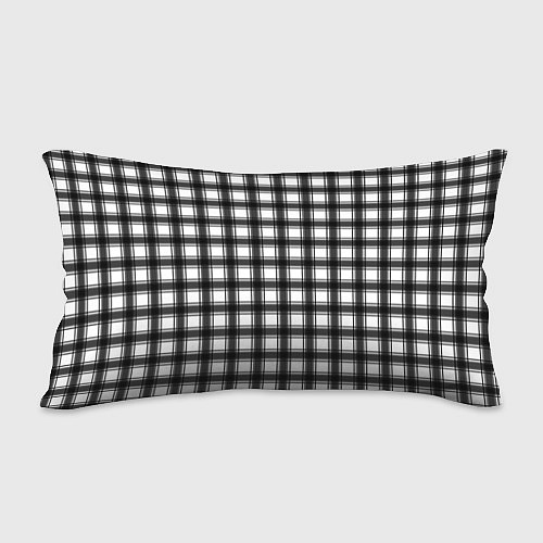 Подушка-антистресс Black and white trendy checkered pattern / 3D-принт – фото 2