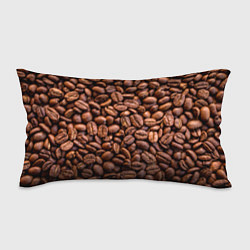 Подушка-антистресс Зерна жареного кофе, цвет: 3D-принт