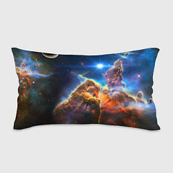 Подушка-антистресс Бесконечное космическое пространство, цвет: 3D-принт