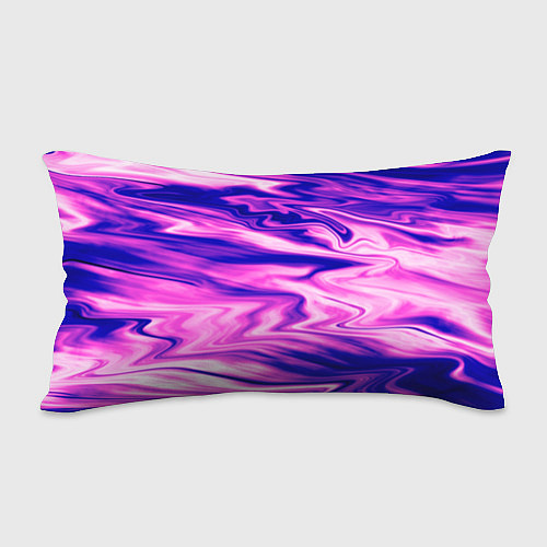 Подушка-антистресс Розово-фиолетовый мраморный узор / 3D-принт – фото 2