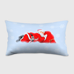 Подушка-антистресс Санта сладко спит, цвет: 3D-принт