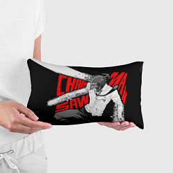 Подушка-антистресс Человек-бензопила: Дэндзи, цвет: 3D-принт — фото 2