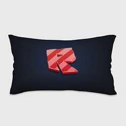 Подушка-антистресс Roblox red - Роблокс полосатый логотип