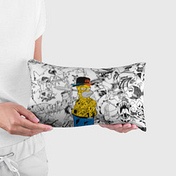 Подушка-антистресс Гомер Симпсон - ярый головорез!, цвет: 3D-принт — фото 2