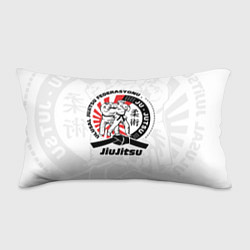 Подушка-антистресс Jiujitsu emblem Джиу-джитсу, цвет: 3D-принт