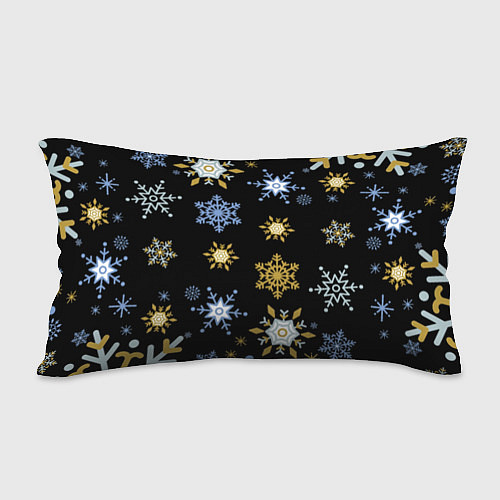 Подушка-антистресс Новый год дед мороз и птичка / 3D-принт – фото 2