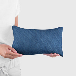 Подушка-антистресс Деним - джинсовая ткань текстура, цвет: 3D-принт — фото 2
