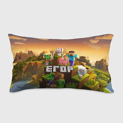 Подушка-антистресс Егор Minecraft, цвет: 3D-принт