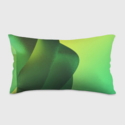 Подушка-антистресс Зелёные абстрактные волны, цвет: 3D-принт
