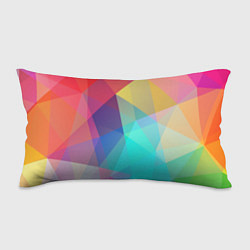 Подушка-антистресс Нежный разноцветный фон, цвет: 3D-принт