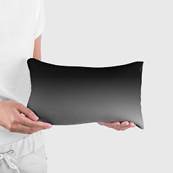 Подушка-антистресс Серый градиент, цвет: 3D-принт — фото 2