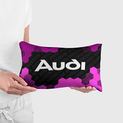 Подушка-антистресс Audi pro racing: надпись и символ, цвет: 3D-принт — фото 2