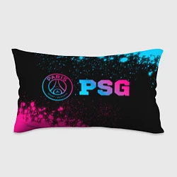 Подушка-антистресс PSG - neon gradient: надпись и символ, цвет: 3D-принт