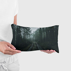 Подушка-антистресс Дорога в лес, цвет: 3D-принт — фото 2