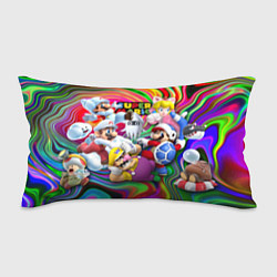 Подушка-антистресс Super Mario - Gaming aesthetics - Collage, цвет: 3D-принт